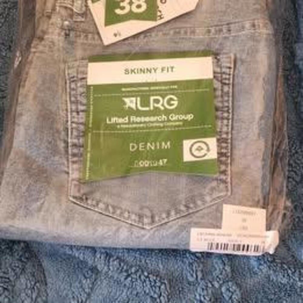 LRG Mens Skinny Jeans size 38